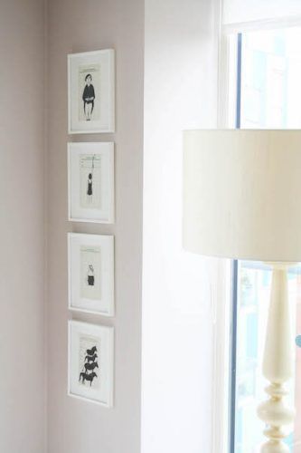 narrow-gallery-wall - Elbow Room Small Hallway Picture Display, Photo Hanging Ideas, Apartment Apothecary, Gray Room, Wall Layout, Photo Hanging, Art Apartment, Photo Walls, Hang Pictures