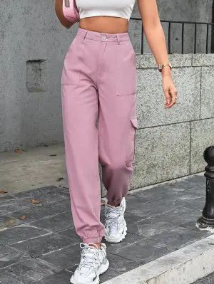 $31.99 USD Cargo Pants Fit, Trendy Cargo Pants, Pants Fit, Type Of Pants, Pants Straight, Online Clothing Stores, Online Womens Clothing, Workout Pants, Flap Pocket