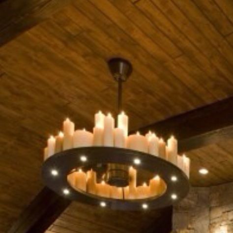 Living room candle chandelier :) Rustic Candle Chandelier, Pillar Candle Chandelier, Living Room Candles, Attic Lighting, Winery Tasting Room, Round Candle, Rustic Candle, Rustic Candles, Design Your Life