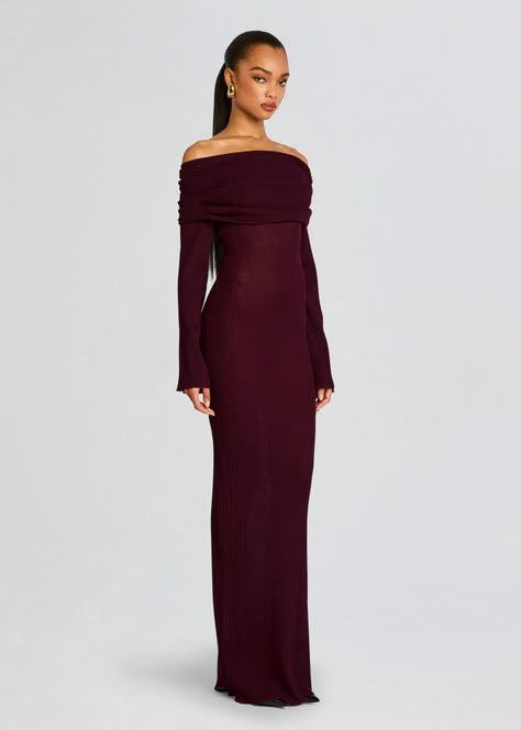 Galleria Maxi Dress – Retrofete Elegant Bodycon Maxi Dress, Evening Dresses Elegant Maxi, Off The Shoulder Drape Sleeve Dress, Winter Formal Dresses Classy, Guest Wedding Dress Long Sleeve, Long Dresses Birthday, Slim Formal Dresses, Paloma 007 Dress, Maxi Dress Off Shoulder