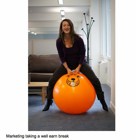 Why work at Vocus ?.. well apart from all the great stuff they do this is why ..They love Space Hoppers!! http://www.whyworkatvocus.co.uk or .com if you're in the U.S.A I love this company ..Great place to work!! Beach Ball Games, Space Hopper, Bouncy Balls, Great Place To Work, Beach Ball, Ball Exercises, To Work, Balloons, Pumps