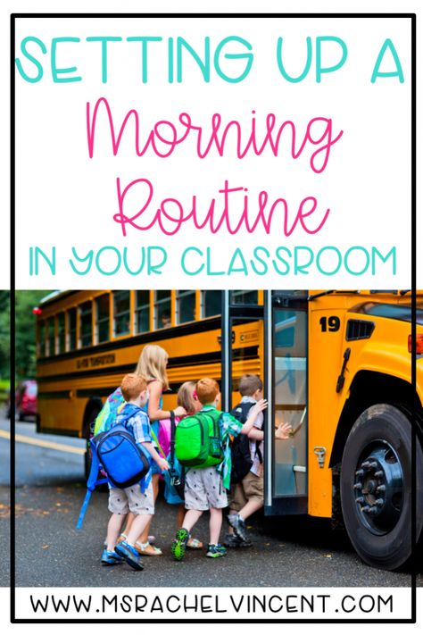 classroom morning routine Classroom Morning Routine, Vibes Classroom, Classroom Decor Boho, Setting Up A Classroom, Gradual Release Of Responsibility, Class Routine, Rainbow Classroom Decor, Boho Rainbow Classroom, Ms Rachel