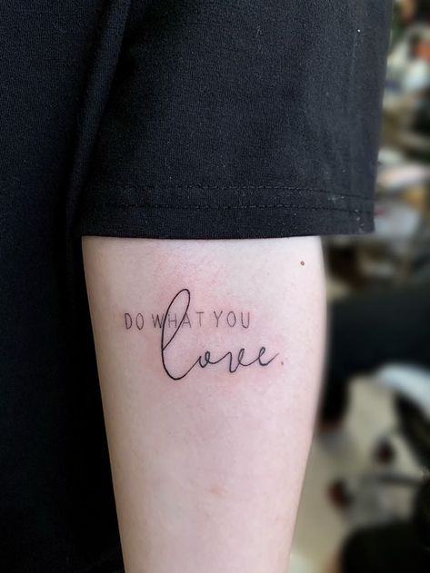 Tattoos Words, Tattoo Words, Love Tattoo, Small Wrist Tattoos, Word Love, Word Tattoos, Love Tattoos, Wrist Tattoos, Tattoo Quotes