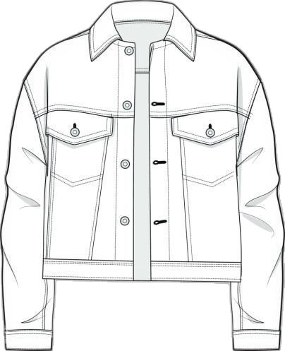 Clothes Sketches, Fashion Sketch Template, Technical Flats, Jacket Drawing, Flat Drawings, Fashion Design Template, Flat Pattern, Clothing Sketches, Fashion Drawing Sketches