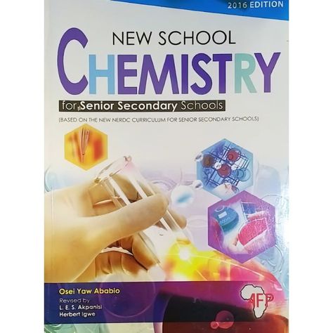 NEW SCHOOL CHEMISTRY Chemistry Textbook, Physics Textbook, Science Textbook, Senior Secondary School, Senior Student, Free Textbooks, Physical Chemistry, Atm Card, Physics And Mathematics