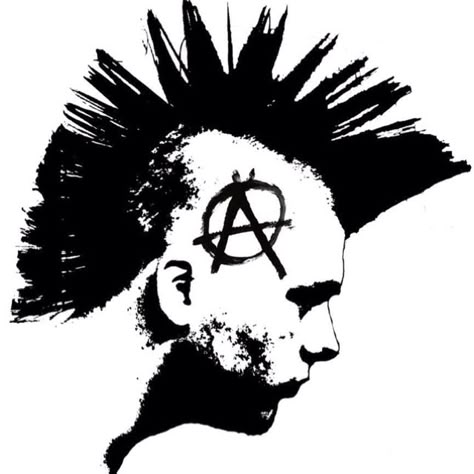 Anarchy Punk Collage, Punk Rock Art, Black And White Tattoo, Punk Poster, Arte Grunge, Graphic Design Images, Arte Punk, Punk Art, Rock Punk