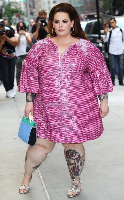 Celeb Street Style, Tess Holliday, Look Plus Size, Street Style Summer, Plus Size Models, Celebrity Street Style, Plus Size Fashion For Women, Moda Vintage, Dresses To Wear To A Wedding