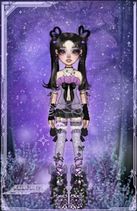 Purple Black Aesthetic, Fashion Dress Up Games, Space Outfit, Aesthetic Space, Purple Outfits, Drawing Clothes, Up Game, Black Aesthetic, Purple Black