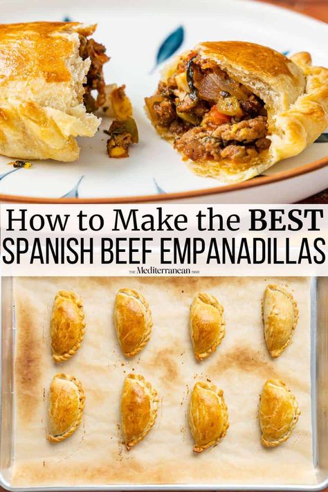 Spanish Brunch, Argentinian Recipes, Empanadas Recipes, Easy Empanadas Recipe, Empanada Recipes, Argentine Recipes, Beef Empanadas Recipe, 2024 Meals, Spanish Dinner