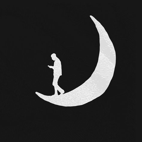 Man On The Moon Aesthetic, Quinn Xcii, Moon Walk, Man In The Moon, Love Moon, Hodge Podge, Moon Drawing, Moon Pictures, Moon Painting