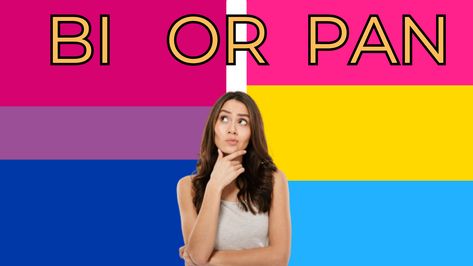 Are you bi or pan? Take our quiz and find out.. Questioning Gender Flag, Neon Pronouns, Bisexual Meaning, Bi Flag Pfp, Pan Bingo, Pan Background, Pan Sexuality Flag, How To Come Out As Bi To Your Parents, Bi Pfp Subtle