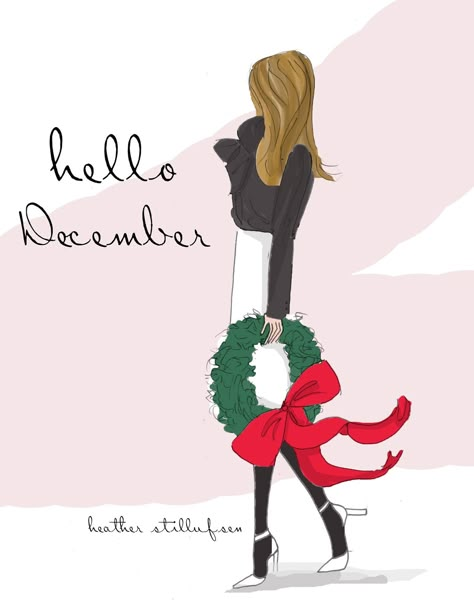 Hello December Hello December Tumblr, Hallo November, Heather Rosehill, Heather Stillufsen Quotes, December Wallpaper, Happy Christmas Eve, Heather Stillufsen, Hello November, Rose Hill