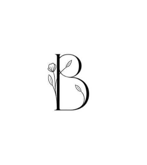 B Tatoos Alphabet, Cursive B Tattoo, Tattoo Letter B, B Letter Tattoo, B Initial Tattoo, B Logo Design Letter, Letter B Tattoo Ideas, Letter B Tattoo, Small Letter Tattoo