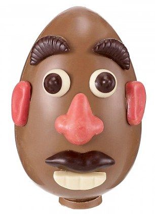 Easter eggs: Chocolate for all from Green & Blacks, Tesco, Sainsbury's ... Luxury Easter Eggs, Caramel Praline, Cool Easter Eggs, Egg Head, Chocolate Showpiece, Chocolate Sculptures, Mr Potato Head, Food Artists, Creme Egg