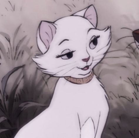 Comfort Cartoon Aesthetic, Duchess The Aristocats, Cat Cute Pfp Aesthetic, Duchess Aristocats Aesthetic, The Aristocats Aesthetic, Duchess Cat, Aristocats Aesthetic, Pfp Aesthetic Cartoon, Marie Aesthetic