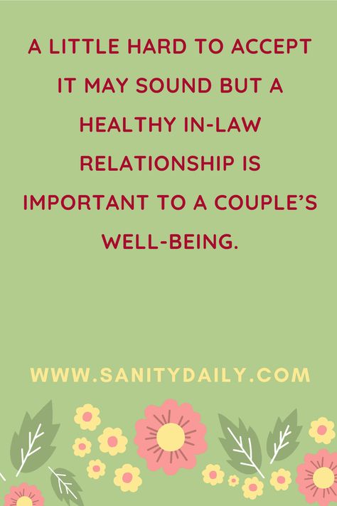 Your marriage involves your in-laws too, now you cannot choose them, and neither they get to know you unless you start living with them. The real problem begins when you enter family life. The post Why Is It Difficult To Get Along With Mother In Law? appeared first on Sanity Daily. Mother In Law Problems, Family Quotes Truths, Daughter In Law Quotes, Mother In Law Quotes, Respect Your Parents, Parents In Law, Future Relationship, Law Quotes, Marital Problems