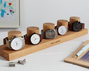 Thoughtful Gifts For Him, Watch Stand, Watch Holder, Wedding Gifts For Groom, Watch Storage, Jewelry Display Stands, Watch Display, Watch Gifts, Gift For Dad