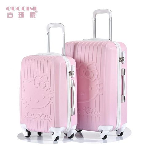 Hello Kitty! Hello Kitty Suitcase, Bag Picture, Cute Suitcases, Cute Luggage, My Little Pony Princess, Girly Phone Cases, Travel Suitcase, Girls Dress Up, Pink Hello Kitty