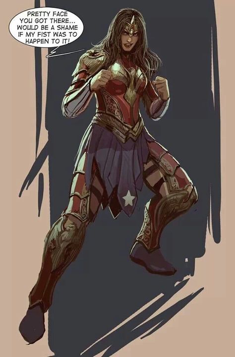 Best Wonder Woman armor I have seen yet. Dc Costumes, Art Geek, Wonder Woman Art, Female Hero, Dc Heroes, Superhero Art, Comic Book Characters, Dc Superheroes, The Avengers