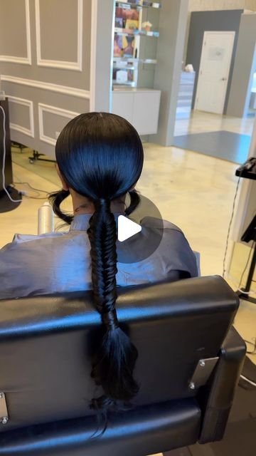 Biancia Forges on Instagram: "Full sew in using our 
HAIR:Luxury collection 24 inches 
with a French braided ponytail 😍" French Braided Ponytail, Twisted Ponytail, Bridesmaids Hairstyles, Hair Luxury, Full Sew In, French Braid Ponytail, Sew In, Luxury Collection, Braided Ponytail