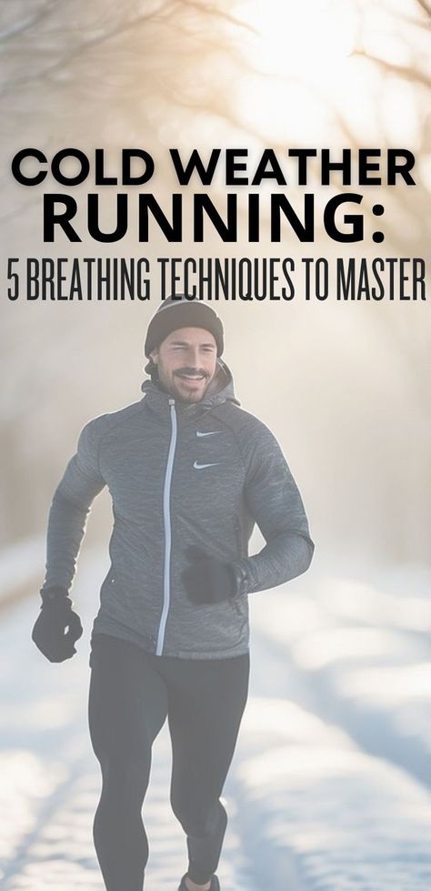 Person mastering effective breathing exercises while running in chilly temperatures. Exercises For Running, Running Breathing, Out Of Breath, Winter Running, Breathing Techniques, Breathing Exercises, Getting Out, Running