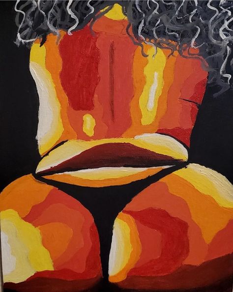 Plus Size Abstract Art, Plus Size Black Art, Women Body Paintings Easy, Plus Size Body Art, Women Body Paintings, Fancy Art Painting, Plus Size Artwork, Plus Size Painting, Thermal Body Art