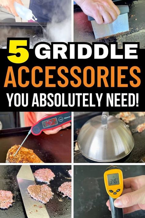 Best Oil For Blackstone Griddle Cooking, Blackstone Tips And Tricks, Gas Griddle Outdoor Recipes, Blackstone Tools, Blackstone Accessories, Best Griddle, Outdoor Griddle Recipes, 2024 Meals, Outdoor Griddle