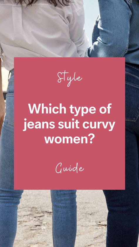 Your new pair of jeans should be comfortable and you should feel confident in them. Read more an find different styles of jeans that suit curvy women. Most Flattering Jeans For Curvy Women, Best Jeans For Thick Waist, Long Torso Short Legs Outfits Plus Size, Curvy Jeans Outfit Casual, Best Curvy Jeans, Best Jeans For Curvy Women, Best Jeans For Plus Size Women, Perfect Jeans For Your Body Type, Best Pants For Curvy Women