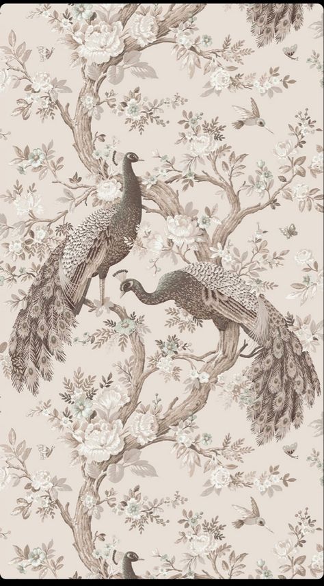 Laura Ashley Belvedere, Laura Ashley Paint, الفن الرقمي, Wall Art Wallpaper, Standard Wallpaper, Painting Wallpaper, Peacocks, Floral Wall Art, Wallpaper Samples