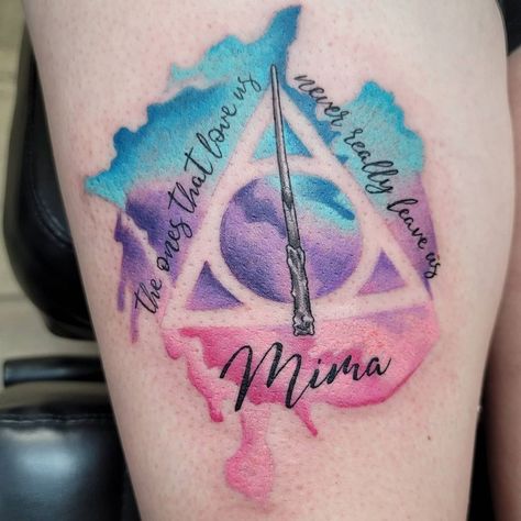 Tara on Instagram: “I always love doing a Harry Potter tattoo, especially when it has so much meaning to it, plus this piece was just so pretty! . . .…” Harry Potter Memorial Tattoo, Harry Potter Always Tattoo, Always Harry Potter Tattoo, Harry Potter Always, Always Tattoo, Rip Tattoo, Potter Tattoo, Always Harry Potter, Harry Potter Tattoos