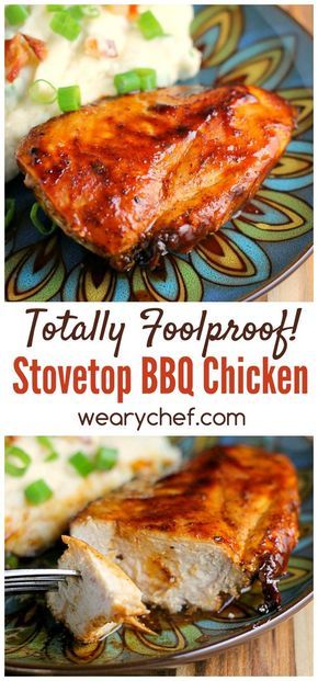 Stovetop Bbq Chicken, Chicken Recipes Easy Quick, Recipes Easy Quick, Easy Bbq Chicken, Chicken Recipes Easy, Barbecue Chicken Recipe, Bbq Chicken Breast, Bbq Chicken Recipes, Stove Top Recipes