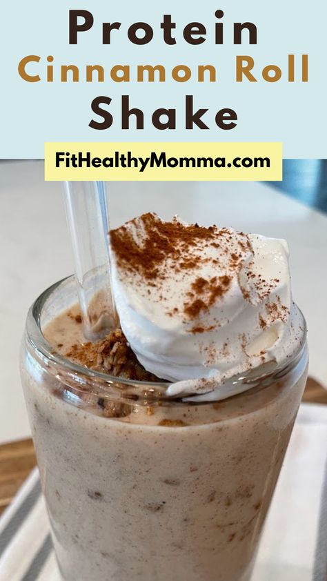 cinnamon roll protein shake recipe Cinnamon Bun Protein Shake, Premier Protein Cinnamon Roll Coffee, Premier Protein Cinnamon Roll Shake, Cinnamon Roll Premier Protein Recipes, Cinnamon Protein Powder Recipes, Premier Protein Cinnamon Roll Recipes, Cinnamon Protein Shake, Cinnamon Roll Protein Shake, Protein Powder Recipes Shakes