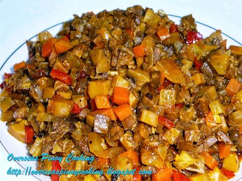 Bopis, Kandingga Bopis Recipe Filipino Food, Pork Recipes Filipino, Bopis Recipe, Filipino Beef Recipes, Traditional Filipino Food, Chicken Recipes Filipino, Filipino Chicken Recipes, Recipe Filipino Food, Filipino Appetizers