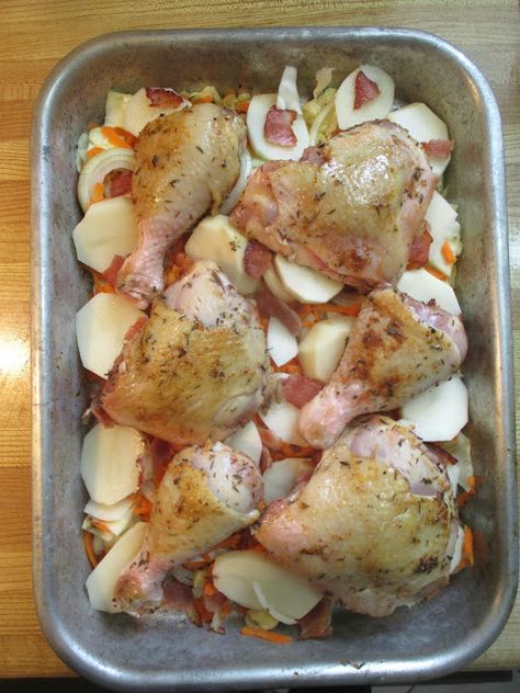 Baked Chicken And Cabbage Recipes, Chicken Cabbage Potatoes, Chicken Cabbage Potatoes Recipes, Baked Irish Potatoes In The Oven, Irish Chicken Recipes St Patrick, Irish Chicken Recipes, Irish Chicken With Cabbage And Potatoes, Irish Bacon And Cabbage, Irish Potato And Cabbage Soup