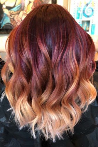 Sultry Shades of Burgundy Hair ★ See more: http://lovehairstyles.com/burgundy-hair-shades/ Red And Blonde, Red Blonde, Red Blonde Hair, Ombre Hair Blonde, Hair Color Burgundy, Red To Blonde, Ombré Hair, Burgundy Hair, Trendy Hair Color