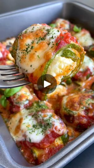 Zucchini Lasagna Rolls, Meal Prep On Fleek, Dessert Oreo, Zucchini Lasagna, Lasagna Rolls, The Mediterranean Diet, Vegetarian Lunch, Prep Recipes, Recipes Chicken