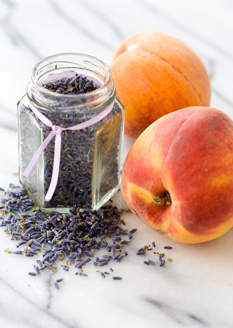 Lavender Jam, Peach Lavender, Cut Recipe, Lavender Recipes, Canning Jam, Dried Lavender Flowers, Peach Jam, Jam And Jelly, Jams And Jellies