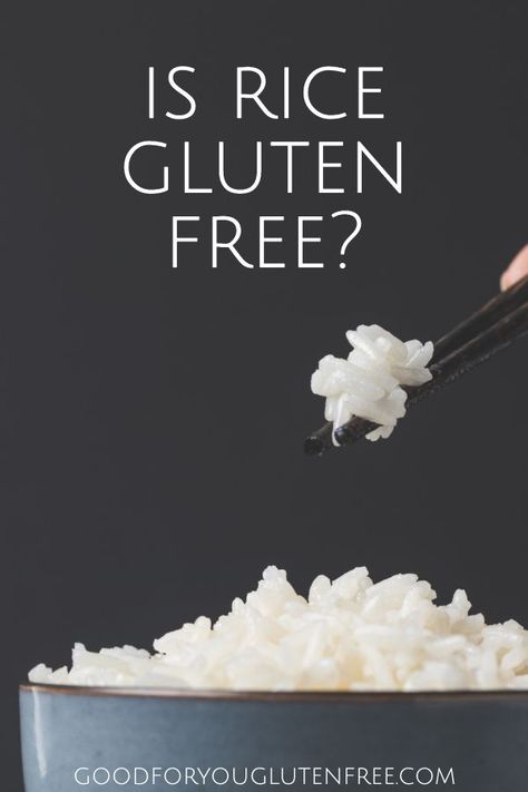 Gluten Free Sushi, Gluten Free Living, Homemade Gluten Free, Gluten Free Rice, Gluten Sensitivity, Gluten Free Grains, Glutinous Rice, Jasmine Rice, Sushi Rice