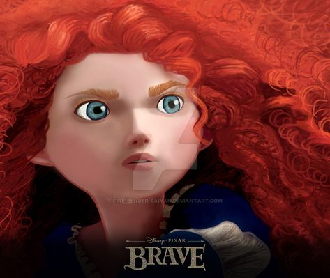 *PRINCESS MARIDA ~ Brave - Merida by fire-bender-saiyan Prenses Merida, Disney Princess Merida, Merida Disney, Brave Merida, Walt Disney Princesses, Animation Disney, Princess Merida, Wallpaper Iphone Disney Princess, Disney Brave