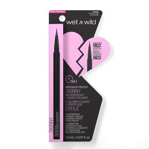 My absolute favorite drugstore eyeliner, its waterproof and will stay in place for hours. I recommend the precise version for an amazing eyeliner wing Drugstore Eyeliner, Maybelline Eyeliner, Target Makeup, Maybelline Tattoo, Wet N Wild Makeup, Eyeliner Products, Eyeliner Black, Long Lasting Eyeliner, Wet And Wild