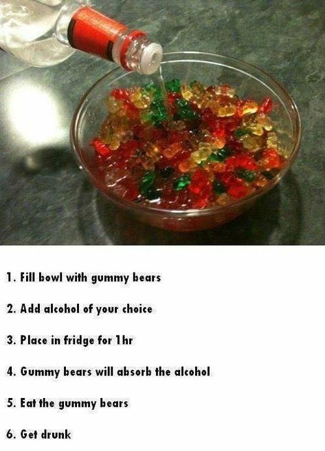 Drunk Gummy Bears, Vodka Gummy Bears, 21st Party, Super Party, Bachelorette Party Games, Birthday Party 21, Ideas Party, Drinking Games, Getting Drunk