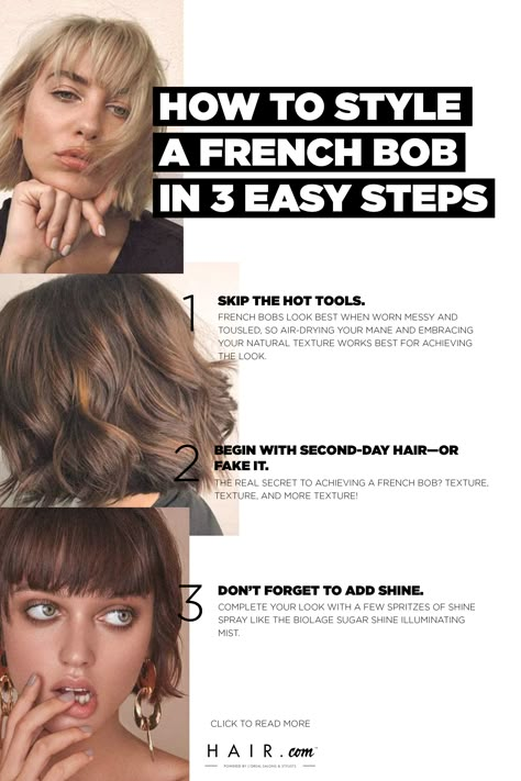 French Bob Haircut, French Haircut, Cute Bob Haircuts, Wavy Bob Haircuts, French Bob, Stacked Bob, Second Day Hairstyles, Modern Haircuts, Bob Haircut With Bangs