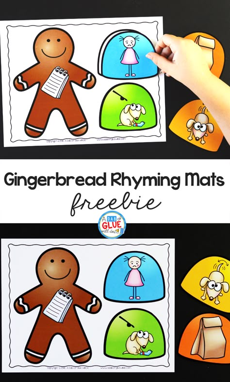 Gingerbread Man Activities Preschool, The Gingerbread Man Activities, Christmas Rhyming, Gingerbread Man Unit, Christmas Literacy, Gingerbread Man Activities, December Kindergarten, Gingerbread Activities, The Gingerbread Man