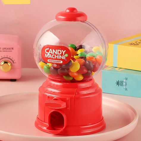 Gumball Machine Costume, Bubble Candy, Bubble Gum Machine, Candy Storage, Retro Candy, Classic Candy, Candy Dispenser, Kids Money, Mini Classic