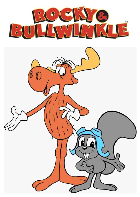 1959, The Rocky and Bullwinkle, United States #rocky #bullwinkle #RockyandBullwinkle * 2692ECO Rocky And Bullwinkle, Hulk Character, Old Cartoon Characters, Old School Cartoons, School Cartoon, Theme Tattoo, Morning Cartoon, Cartoon Photo, Classic Cartoon Characters