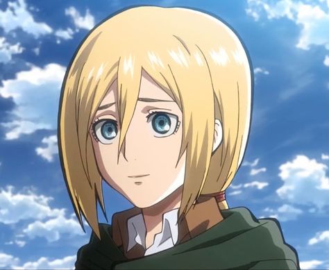 krista lenz Christa Attack On Titan, Anime Heads, Krista Lenz, Christa Lenz, Alice Twilight, Historia Reiss, Anime Head, Attack On Titan Season, Digital Portrait Art