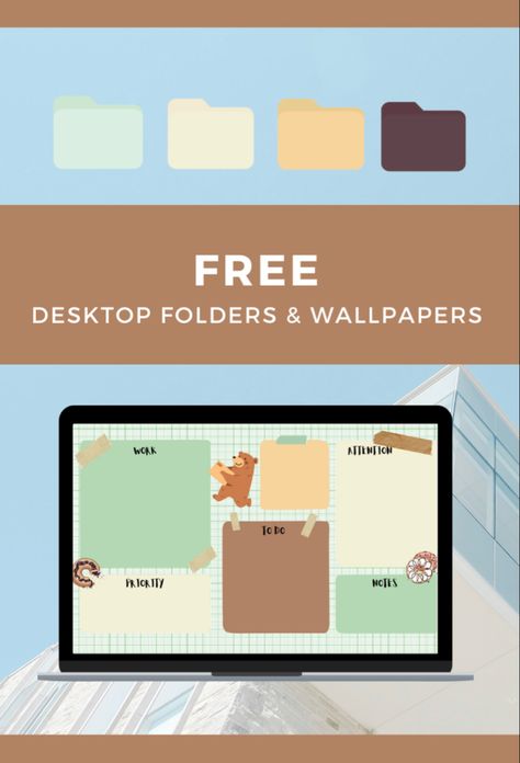 Free Desktop Organizer Wallpaper, Organized Wallpaper Desktop, Mac Folder Icons Free, Desktop Organization Background, Desktop Folder Icons Free, Free Desktop Wallpaper Organizer, Organized Desktop Wallpaper, Free Folder Icons, Free Desktop Icons