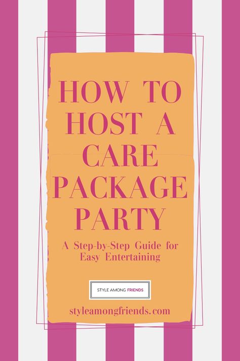 Has your child just left for college and you're feeling nostalgic for your mom friends? Organize a care package party. This is an excellent opportunity to see and support friends, particularly since some may be feeling the absence of their children more acutely. And, your kids will be thrilled to get a large box filled with treats from their moms! We’re providing all the information you need along with a detailed guide on how to throw a care package party. #emptynester #carepackageparty College Care Package Party, Support Friends, Christmas Care Package, Party With Friends, Feeling Nostalgic, Mom Friends, College Care Package, Paperless Post, Standing In Line