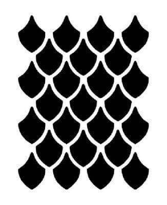 Fish Scale Tattoo, Game Of Thrones Poster, Black And White Words, Armband Tattoos, Scale Tattoo, Bird Stencil, Fish Scale Pattern, Spray Paint Art, Silhouette Stencil