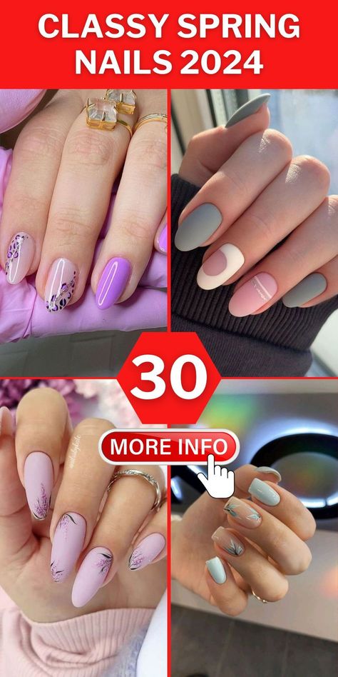 Discover the hottest nail color trends for spring and summer 2023! From pastel pinks to vibrant corals, explore the shades that will elevate your manicure game and keep your nails on-trend throughout the season. Get ready to flaunt your fingertips in style! 💅🌞 #SpringSummerNailTrends #NailColorTrends #ManicureInspiration #SpringBeauty #SummerNails Almond Nails Spring 2024, March Almond Nails Ideas, Spring Nails 2024 Trends Short Almond, Spring Nails 2024 Trends Square, Almond Nails Spring Colors, Spring Nails 2024 Trends Short, Spring Nails 2024 Trends Almond, Nail 2024 Trends, Spring 2024 Nail Colors Trends